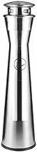 Freestanding Vertical Trash Can, Stainless Steel Vertical Trash Can for Indoor and Outdoor Use, Floor-Standing Ashtray, for Commercial Offices, Restaurants, Bars