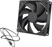 100mm X 25mm PWM Computer PC Case Fan, 4pin 1800RPM High Airflow Duall Ball CFM FG DC Brushless Cooling Fan for PC