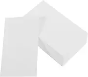 COHEALI 100 Pcs Blank Index Cards Flash Cards for Study Supplies Note Pad Small Notepad