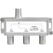 PCT AS3FNPP 3 WAY F-TYPE SPLITTER FOXTEL APPROVED F30224