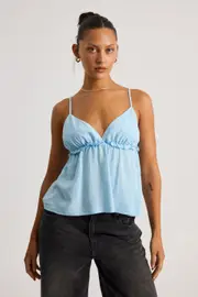 [Factorie] Factorie - Belle Frill Cami - Airy blue XS AIRY BLUE