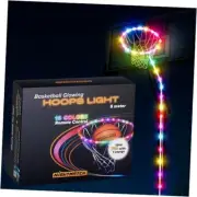 LED Basketball Hoop Light - Color Changing, Motion Sensing - Light Up 5m