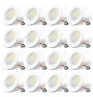 Amico 5/6 inch 5CCT LED Recessed Lighting downlight 16 Pack