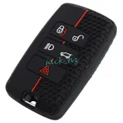 Silicone Key Case Fob Cover For Range Rover Evoque Velar Discovery Sport Jaguar (for: Jaguar)
