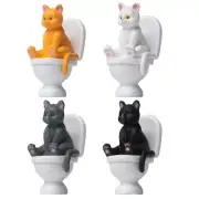 On Toilet Ornaments Garden Decorations Statue Accessory Home Decorations