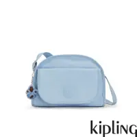在飛比找momo購物網優惠-【KIPLING官方旗艦館】淺蔥水藍色翻蓋側背包-LETIC