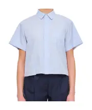 Sacai Poplin Shirt 2,3 Sky blue