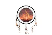 Anne Stokes Solstice Dreamcatcher (Black/Brown) (One Size)