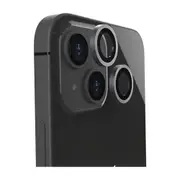 EFM 9H Tempered Glass Camera Lens Protector Armour For Apple iPhone 14 Carbon