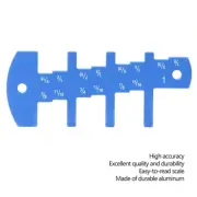 Woodworking Depth Gauge British System DIY Tool Blue For Router Table Saw