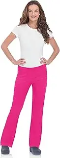 [Landau] Women's Natural Smart Stretch Flare Pant (Primrose;X-Large)