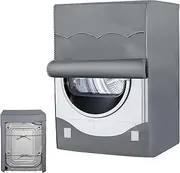 KILDOWS Washing Machine Cover, 60 x 64 x 85 cm Protective Cover Washing Machine Waterproof Dustproof Sun Protection Cover Dryer Cover Washing Equipment Protection for Front Loader Washing Machine and
