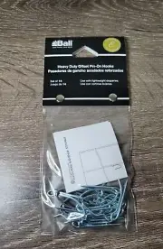 Bali Heavy Duty Rounded Pin On Hooks, for lightweight Draperies