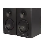 Edifier 2.0 MR4 Studio Monitors Black Speakers 4" MDF cabinets RCA AUX TRS Input