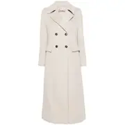 [Herno] Herno Virgin-wool Coat 40 IT NEUTRALS