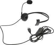 Noise Reduction Headset Telephone Headset for Computer Over Ear Comfortable and