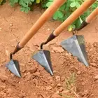 Farm Tool Hoes Household Vegetable Planting Furrow Hoe Small Tip Land Loose Soil