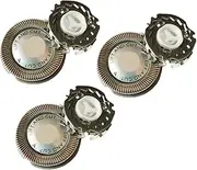 3Pcs HQ3 Replace Head Blade For Shaver HQ3HQ30HQ40HQ46HQ130HQ912HQ481 Replacement Head Blades Accessories