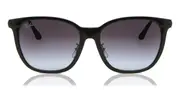 Ray-Ban RB4333D Asian Fit 601/8G Men's Sunglasses Black Size 55