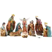 Nativity Scene Set 12 Inch 11 Piece Holy Family & Magi Nacimiento |2121SN| New
