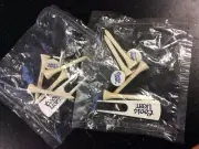 Coors Light 8 Golf Tees And Divot Repair Tools NEW **LOOK**