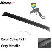 Fits 03-08 Nissan 350Z Coupe 2Dr Rear Roof Spoiler PP Painted #K21 Gray Metallic (for: Nissan)
