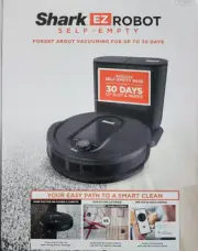 shark ez robot vacuum with self-empty base RV915S