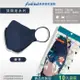 【釩泰】成人韓版KF94 醫用口罩魚型(藏青10入/包)