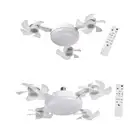 Ceiling Fan with Light Fixture Remote Control 3 Colors Stepless Wind Adjustable