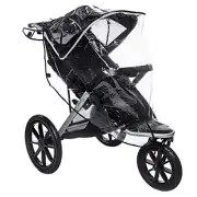 Jogging Stroller Weather Shield, Baby Rain Cover, Universal Size Jogging Clear