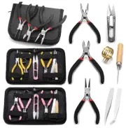 Jewelry Making Supplies Kits with Jewelry Pliers Jump Ring Opener Thread Scissor