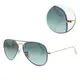 【Ray Ban】飛官深藍藍色金框太陽眼鏡(RB3025JM 001/4M-FULL BLUE)