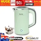 Kettle Electric Travel Portable Mini Kettle Fast Boil Dry Protection 800ML Green