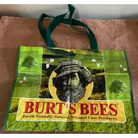 在飛比找蝦皮購物優惠-BURT’S BEES手提/肩側背購物袋（綠）