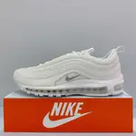 NIKE AIR MAX 97 男生 全白 舒適 全氣墊 緩震 運動 慢跑 休閒鞋 921826-101