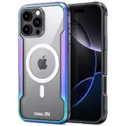 Tough On iPhone 16 Pro Max Case Iron Shield with MagSafe Iridescent
