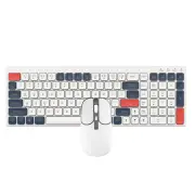 BK100 Wireless Keyboard and Mouse Set Bluetooth 2.4GHz Type C Rechargeable Mini Silent Pc Slim Office Gaming Keyboard Ki