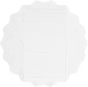 TEHAUX 45 Sheets Ring Planner Refill Paper Wide Ruled Loose Leaf Notebook Paper for Organizing Notes and Ideas Compact and Lightweight Notepad Inserts for Students and Office Use