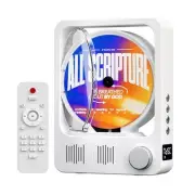 Desktop Bluetooth 5.3 CD Player with Speakers, HiFi Stereo Sound Player6054