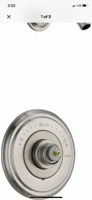Delta T14297-LHP-LHD Cassidy Monitor 14 Series 1-Function Pressure in Stainless