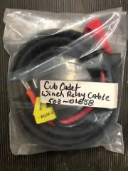 Cub Cadet winch relay cable 503-01858