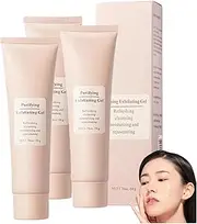Grantadmit Exfoliating Gel - All Skin Types, Velaize Purifying Exfoliating Gel, Phansta Enzymes ExfoliatingGels, Facial Exfoliator Scrub, Deep Cleansing, Gentle Moisturizing (3)