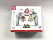 Nintendo Switch Super Mario Wired Controller In WHITE - NSGCWDB game cube style