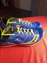 Saucony Endorphin LD4 Running Track Distance Racing Spike Shoes US Size 12.5
