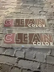 Covergirl Clean - #242 Mellow Mauve Eye Shadow Pallet - 2 included