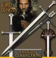Anduril Sword From Lord of the Rings Replica - Narsil Sword LOTR Aragorn's Sword