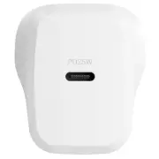 Cygnett PowerPlus USB-C Wall Charger 25W - White. CY4734PDWCH