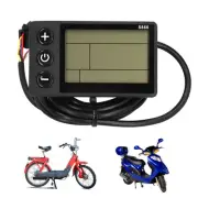 (24V)Waterproof LCD Display Panel For Electric Bicycle Scooter DS