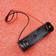 2pc AA Battery 1.5V Holder Storage Box Case with 5" Lead for DIY Experiment A2TM