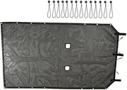 MCMATUTKEQ Fit for Jeep Fit for Wrangler JK 2 Door 2007-2018 Car Roof Net Top Sunshade Cover Trunk Roof Anti UV Sun Protect Full Length Cover
